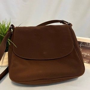 David Dart Brown Suede Purse